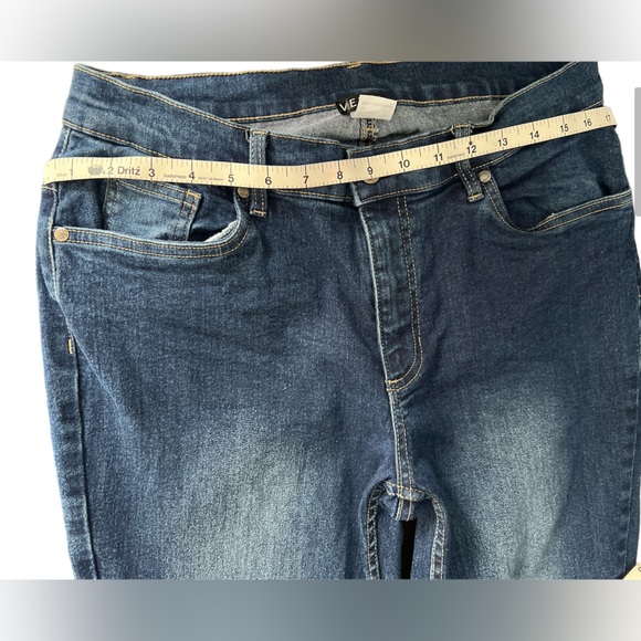VENUS HIGH RISE WIDE LEG JEANS SIZE 12 Long EUC - Picture 4 of 10